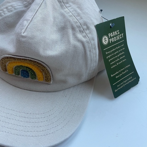 NWT Parks Project Rainbow Chenille Grandpa Hat - Picture 5 of 7